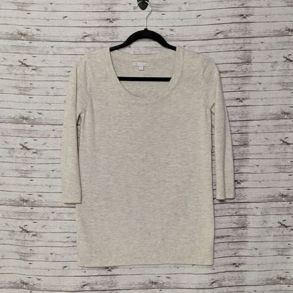 🦋 GAP lightweight sweater Gray Sz:M Cotto